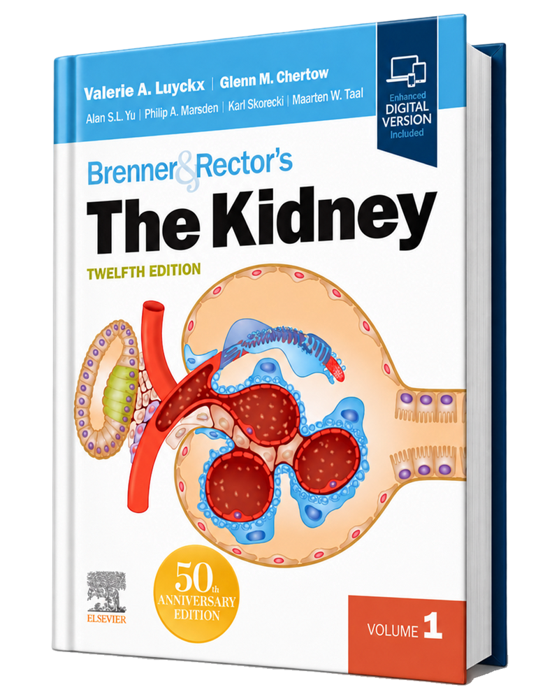 Brenner and Rector’s The Kidney, 12th Edition book cover