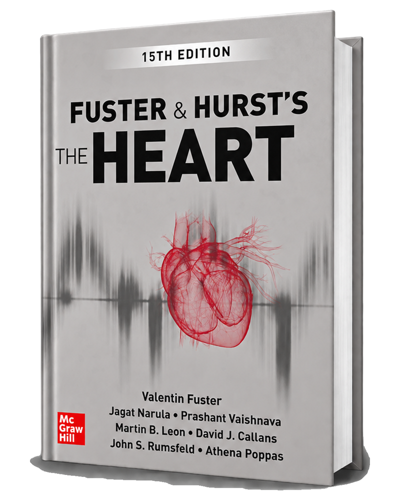 Fuster and Hurst’s The Heart, 15th Edition book cover