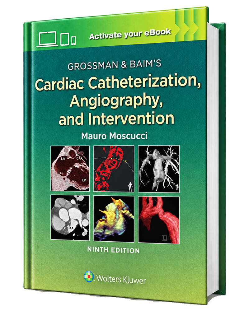 Grossman and Baim’s Cardiac Catheterization Angiography and Intervention, 9th Edition book cover
