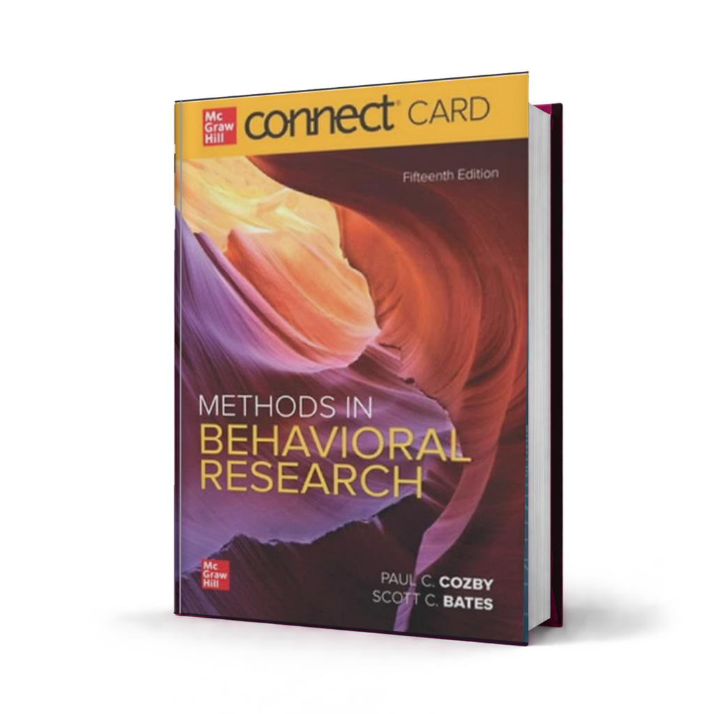 ISE Methods in Behavioral Research — 15th Edition