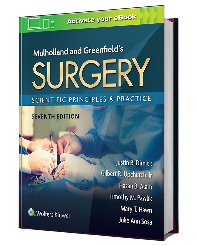 Mulholland and Greenfield’s Surgery Scientific Principles and Practice, 7th Edition book cover