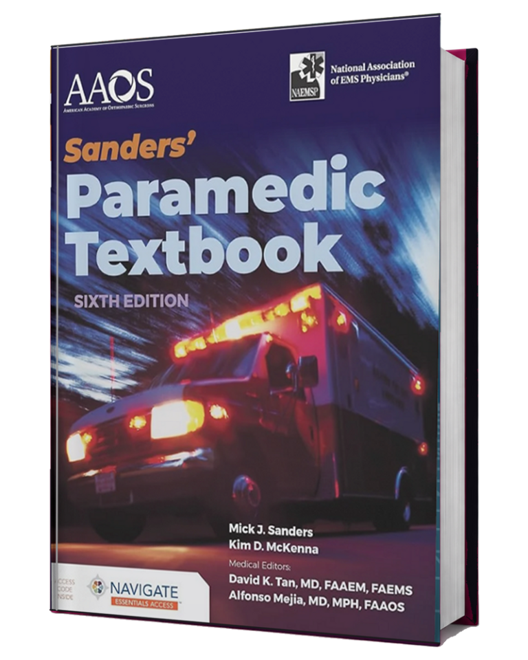 Sanders Paramedic Textbook, 6th Edition book cover