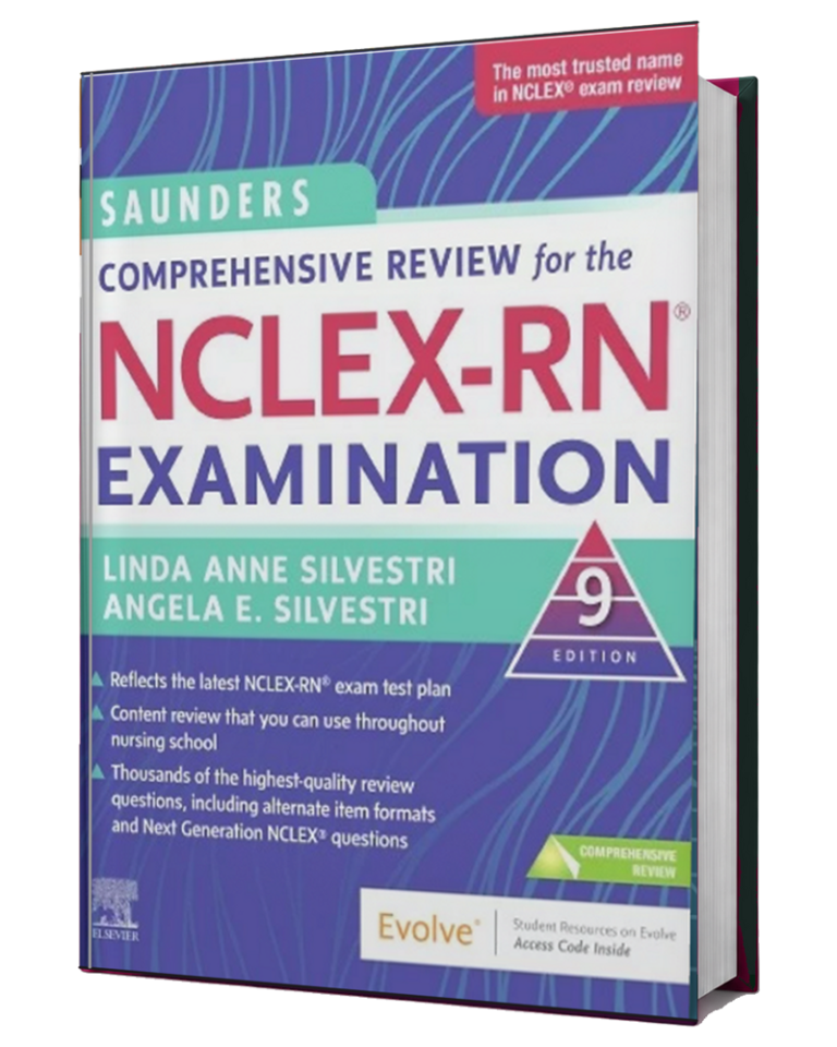 Saunders Comprehensive Review for the NCLEX-RN Examination, 9th Edition book cover